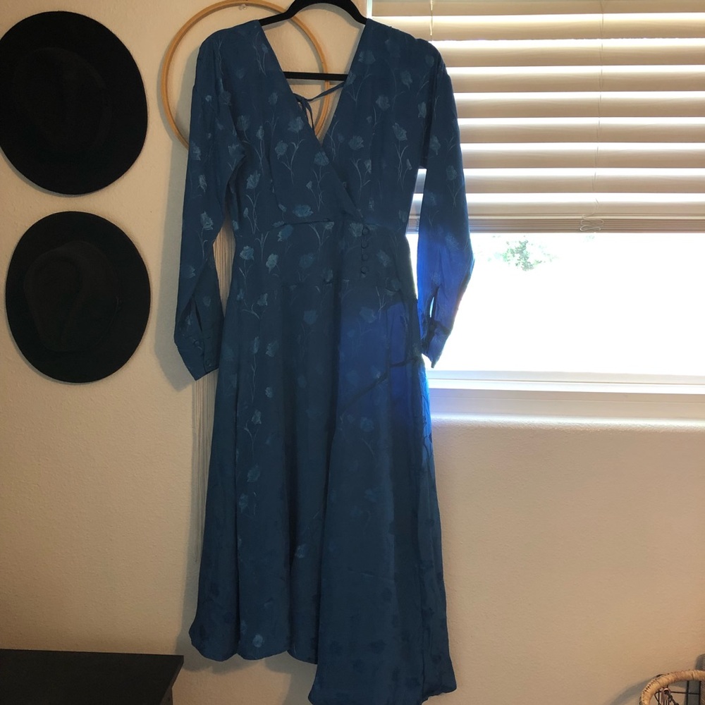 Blue kimono ASOS dress